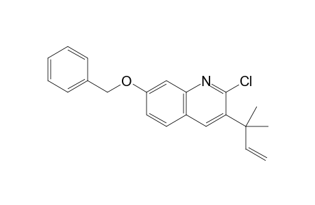 7-(Benzyloxy)-2-chloro-3-(2-methylbut-3-en-2-yl)quinoline