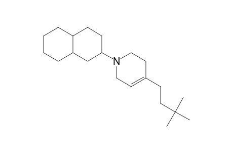 Pyridine, 1-(decahydro-2-naphthalenyl)-4-(3,3-dimethylbutyl)-1,2,3,6-tetrahydro-