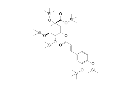 Hexatrimethylsilyl-trans-3-O-caffeoyl-D-quinic acid