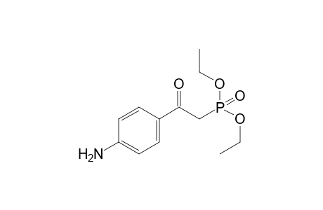 Diethyl (2-(4-aminophenyl)-2-oxoethyl)phosphonate