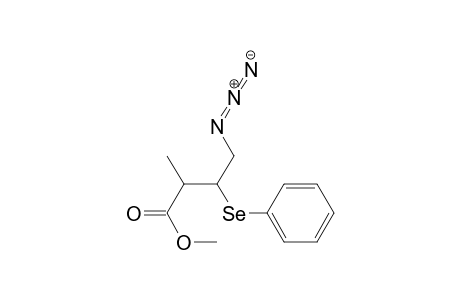 Methyl 2-methyl-3-(phenylseleno)-4-azidobutanoate