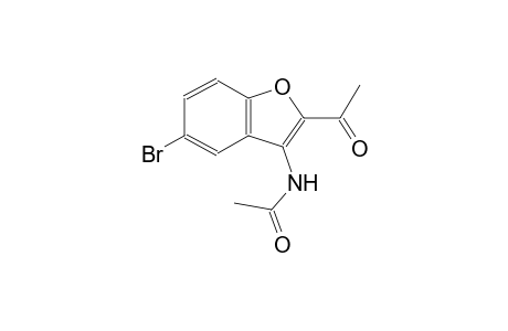 N-(2-acetyl-5-bromo-1-benzofuran-3-yl)acetamide