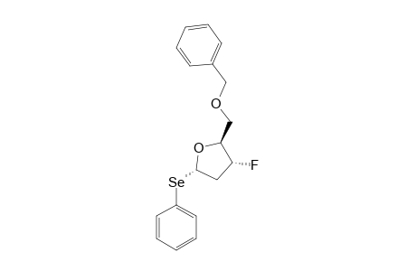 PHENYL-5-O-BENZYL-1,2,3-TRIDEOXY-3-FLUORO-1-SELENO-ALPHA-D-ERYTHRO-PENTOFURANOSIDE