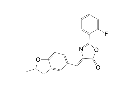 5(4H)-oxazolone, 4-[(2,3-dihydro-2-methyl-5-benzofuranyl)methylene]-2-(2-fluorophenyl)-, (4Z)-