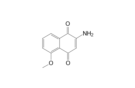 2-Amino-5-methoxy-1,4-naphthoquinone