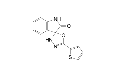 5'-(Thiophen-2-yl)-3'H-spiro(indoline-3,2'-[1,2,4]oxadi-azol)-2-one