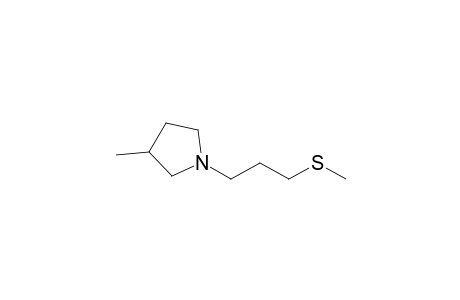 3-Methyl-1-[3-(methylthio)propyl]pyrrolidine