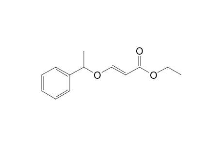 (E)-3-(1-phenylethoxy)-2-propenoic acid ethyl ester
