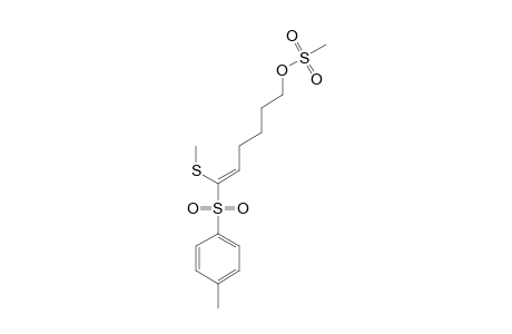 (E)-6-(METHYLTHIO)-6-[(PARA-TOLYL)-SULFONYL]-5-HEXENYLMETHANESULFONATE