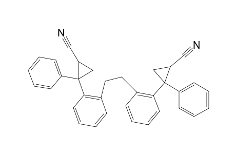 Cyclopropanecarbonitrile, 2,2'-(1,2-ethanediyldi-2,1-phenylene)bis[2-phenyl-