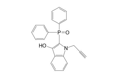 N-(Prop-2-yn-1-yl)-2-diphenylphosphinoyl-3-hydroxyindole