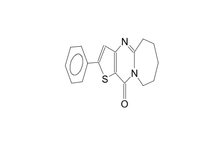 2-phenyl-5,6-pentamethyleno-6,7-dihydropyrimidino[5,4-b]thiophene