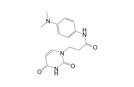 1-pyrimidinepropanamide, N-[4-(dimethylamino)phenyl]-1,2,3,4-tetrahydro-2,4-dioxo-