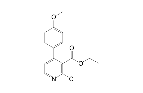 Ethyl 2-chloro-4-(4-methoxyphenyl)nicotinate