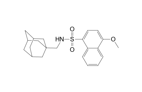 N-(1-adamantylmethyl)-4-methoxy-1-naphthalenesulfonamide