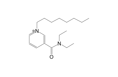 3-[(diethylamino)carbonyl]-1-octylpyridinium
