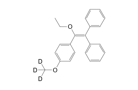 1-Ethoxy-1-(p-[2H3]methoxyphenyl)-2,2-diphenylethene