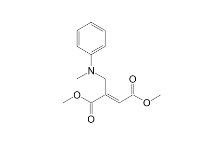 (E)-2-[(N-methylanilino)methyl]-2-butenedioic acid dimethyl ester
