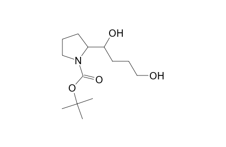 n-tert-Butoxycarbonyl-2-(1,4-dihydroxybutyl)pyrrolidine