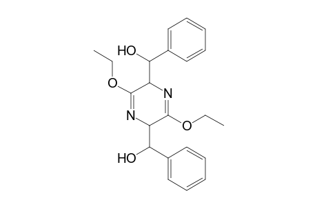 2,5-Pyrazinedimethanol, 3,6-diethoxy-2,5-dihydro-.alpha.,.alpha.'-diphenyl-