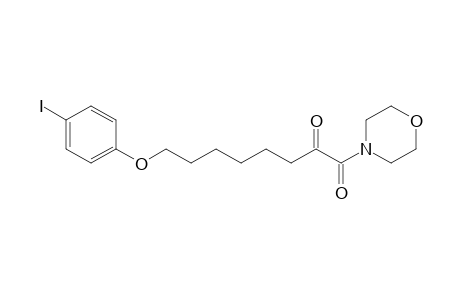 8-(4-Iodophenoxy)-1-morpholinooctane-1,2-dione