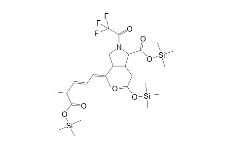 TFA-TMS-derivative of domoic acid
