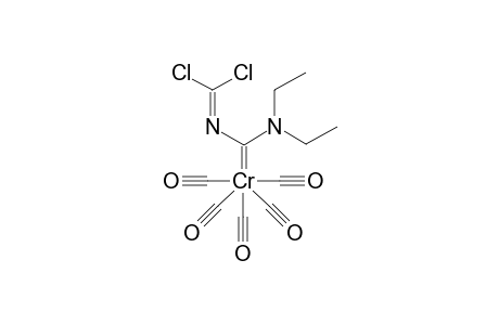 Pentacarbonyl{[(dichloromethylene)amino](diethylamino)carbene}chromium