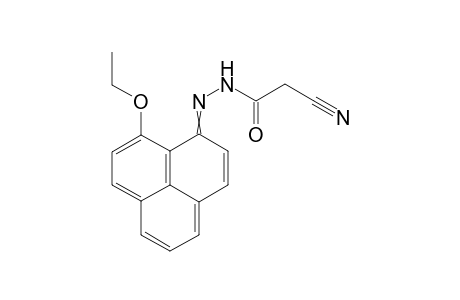 9-Ethoxyphenalen-1-(cyanoacetyl)-hydrazone