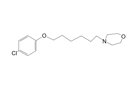 4-[6-(4-Chlorophenoxy)hexyl]morpholine