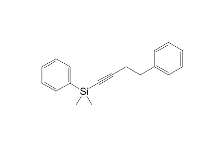 Dimethyl(phenyl)(4-phenylbut-1-ynyl)silane