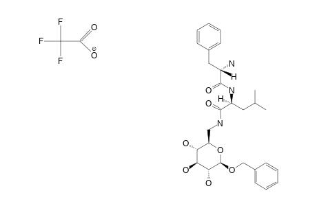 BENZYL-6-DEOXY-6-(L-PHENYLALANYL-L-LEUCYLAMINO)-BETA-D-GLUCOPYRANOSIDE-TRIFLUOROACETATE