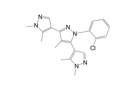1'-(2-chlorophenyl)-1,1'',4',5,5''-pentamethyl-1H,1'H,1''H-4,3':5',4''-terpyrazole