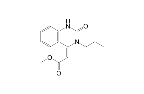 (E)-(2-Oxo-3-propyl-2,3-dihydro-1H-quinazolin-4-ylidene)acetic acid methyl ester