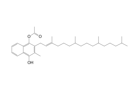 4-Acetoxy-2-methyl-3-phytyl-1-naphthalenol