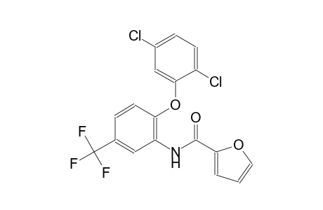 2-furancarboxamide, N-[2-(2,5-dichlorophenoxy)-5-(trifluoromethyl)phenyl]-