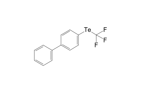 4-[(Trifluoromethyl)telluro]biphenyl