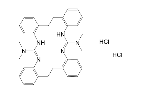 macrocyclic[tetra(phen-1,2-diyl)bis(ethdiyl)bis(N,N-dimethylguanidine)]dihydrochloride