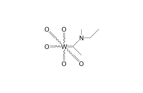 (E)-Pentacarbonyl(ethylmethylamino-methylcarbene)tungsten(0)