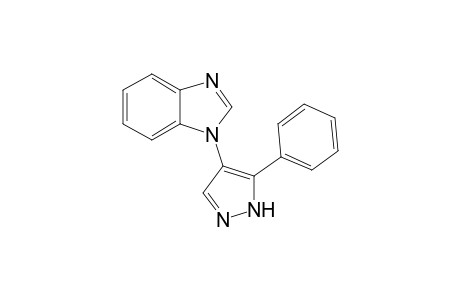 1-(5-phenyl-1H-pyrazol-4-yl)benzimidazole