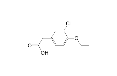 Benzeneacetic acid, 3-chloro-4-ethoxy-