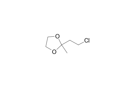 2-(2-chloroethyl)-2-methyl-1,3-dioxolane