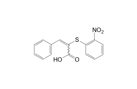 alpha-(o-nitrophenylthio)cinnamic acid