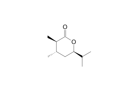 (3R,4S,6R)-6-Isopropyl-3,4-dimethyl-tetrahydro-pyran-2-one