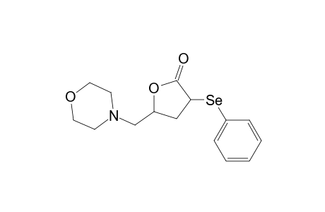 threo-Pentonic acid, 3,5-dideoxy-5-(4-morpholinyl)-2-Se-phenyl-2-seleno-, .gamma.-lactone