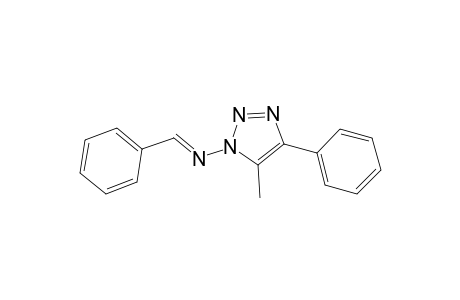 1H-1,2,3-Triazol-1-amine, 5-methyl-4-phenyl-N-(phenylmethylene)-