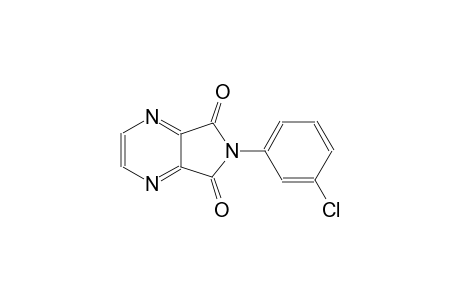 5H-pyrrolo[3,4-b]pyrazine-5,7(6H)-dione, 6-(3-chlorophenyl)-