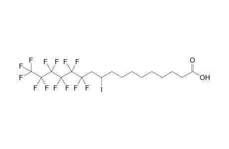 12,12,13,13,14,14.15,15,16,16,17,17,17-trodecafluoro-10-iodoheptadecanoic acid