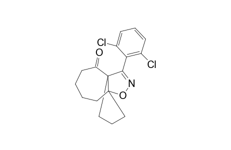 3a,8a-Propano-4H-cyclohept[d]isoxazol-4-one, 3-(2,6-dichlorophenyl)-5,6,7,8-tetrahydro-