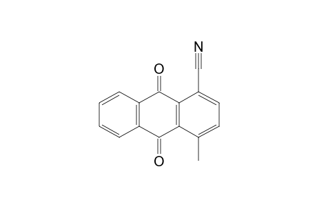 9,10-DIHYDRO-9,10-DIOXO-4-METHYL-1-ANTHRONITRILE