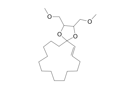 (E)-cyclopentadec-2-en-1-one 1,4-Di-O-methyl-d-threitolketal
